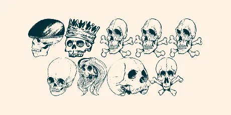 SKULL FONT