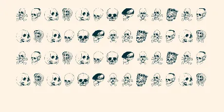 SKULL FONT