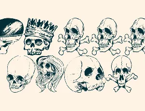 SKULL FONT