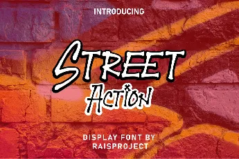 Street Action font