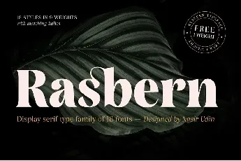 Rasbern font