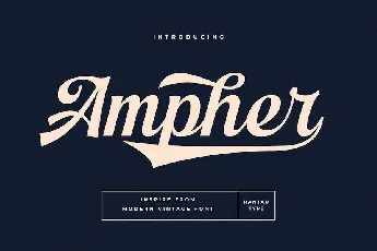 Ampher font