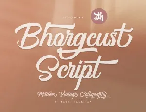 Bhorgcust font