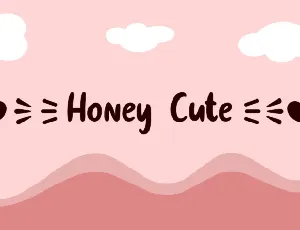 Honey Cute Script font