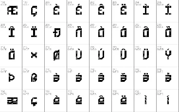 Techno Board font