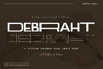 Debraht font