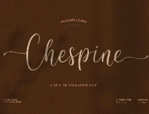 Chespine font