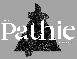 Pathie font