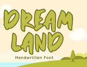 DREAMLAND font