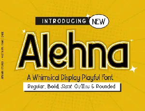 Alehna font