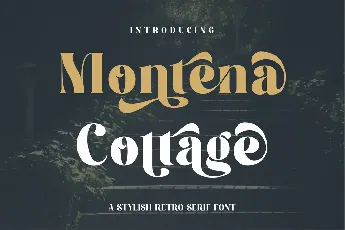 Montena Cottage font