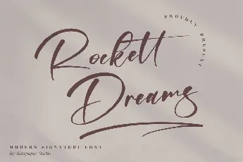 Rockett Dreams font