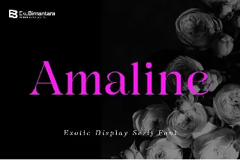 Amaline font