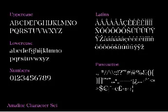 Amaline font