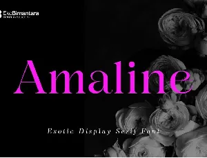 Amaline font