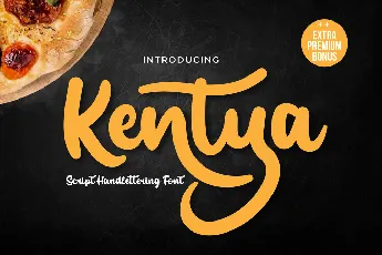 Kentya font