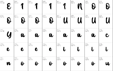 Kentya font