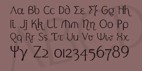 Delugional Demo font