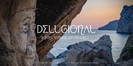 Delugional Demo font