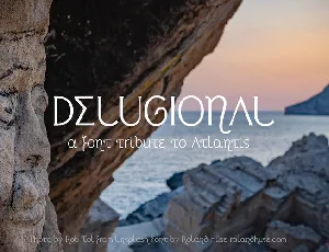 Delugional Demo font