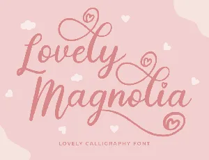 Lovely_Magnolia font