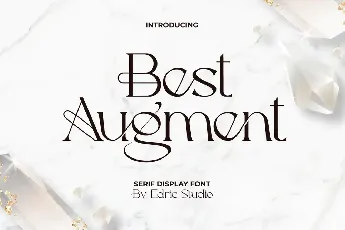 Best Augment Demo font