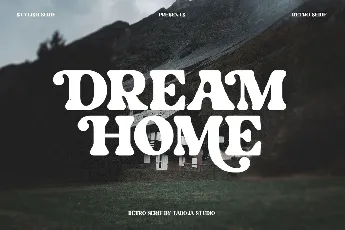 Dream Home font