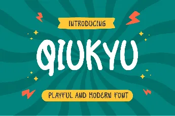 Qiukyu font