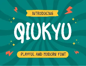 Qiukyu font