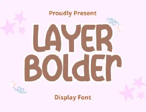 Layer Bolder font