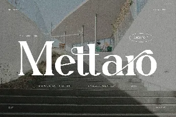 Mettaro font