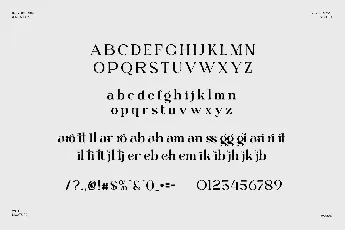 Mettaro font