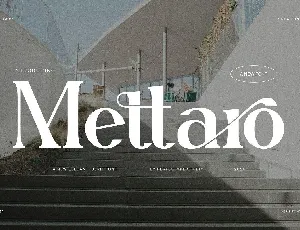 Mettaro font