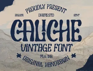 Caliche DEMO font