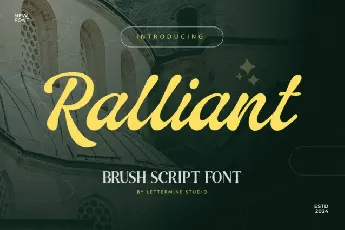 Ralliant font