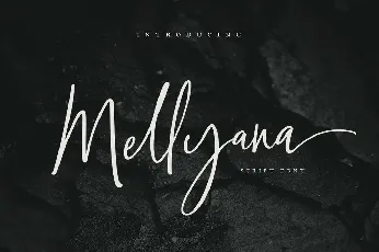 Mellyana Script Free font