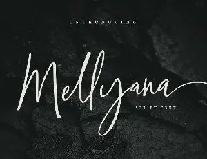 Mellyana Script Free font