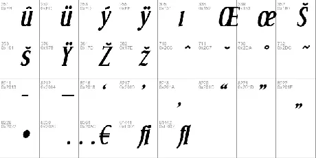 Effloresce font