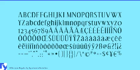 Effloresce font