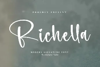 Richella font