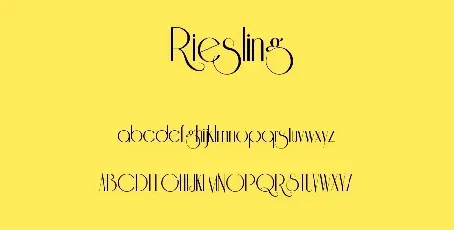 Riesling font