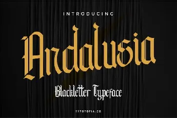 Andalusia Blackletter font