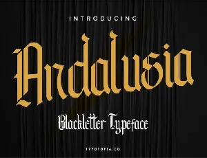 Andalusia Blackletter font