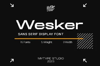 Wesker font