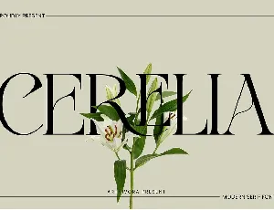 Cerelia font