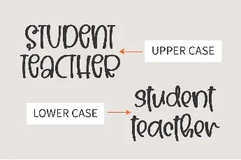 Teacher font