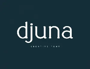 Djuna font