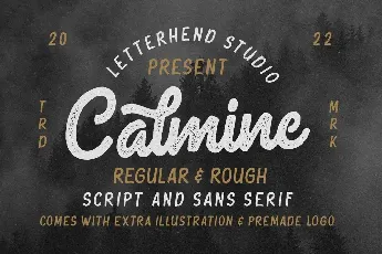 Calmine font