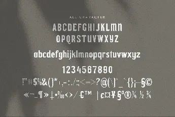 Rublack font