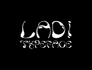 Ladi Display font